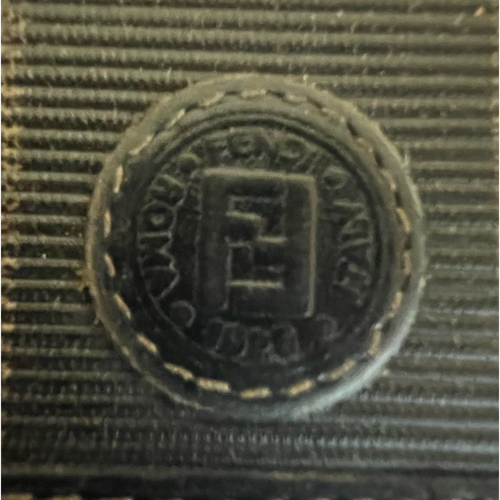 FENDI Block Checkered Trifold Wallet - Picture 3 of 13